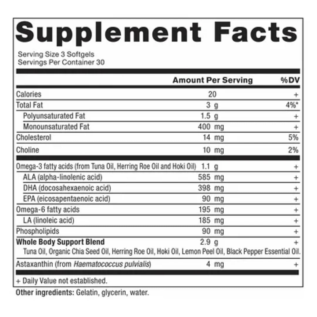 Omega-3s Whole Body