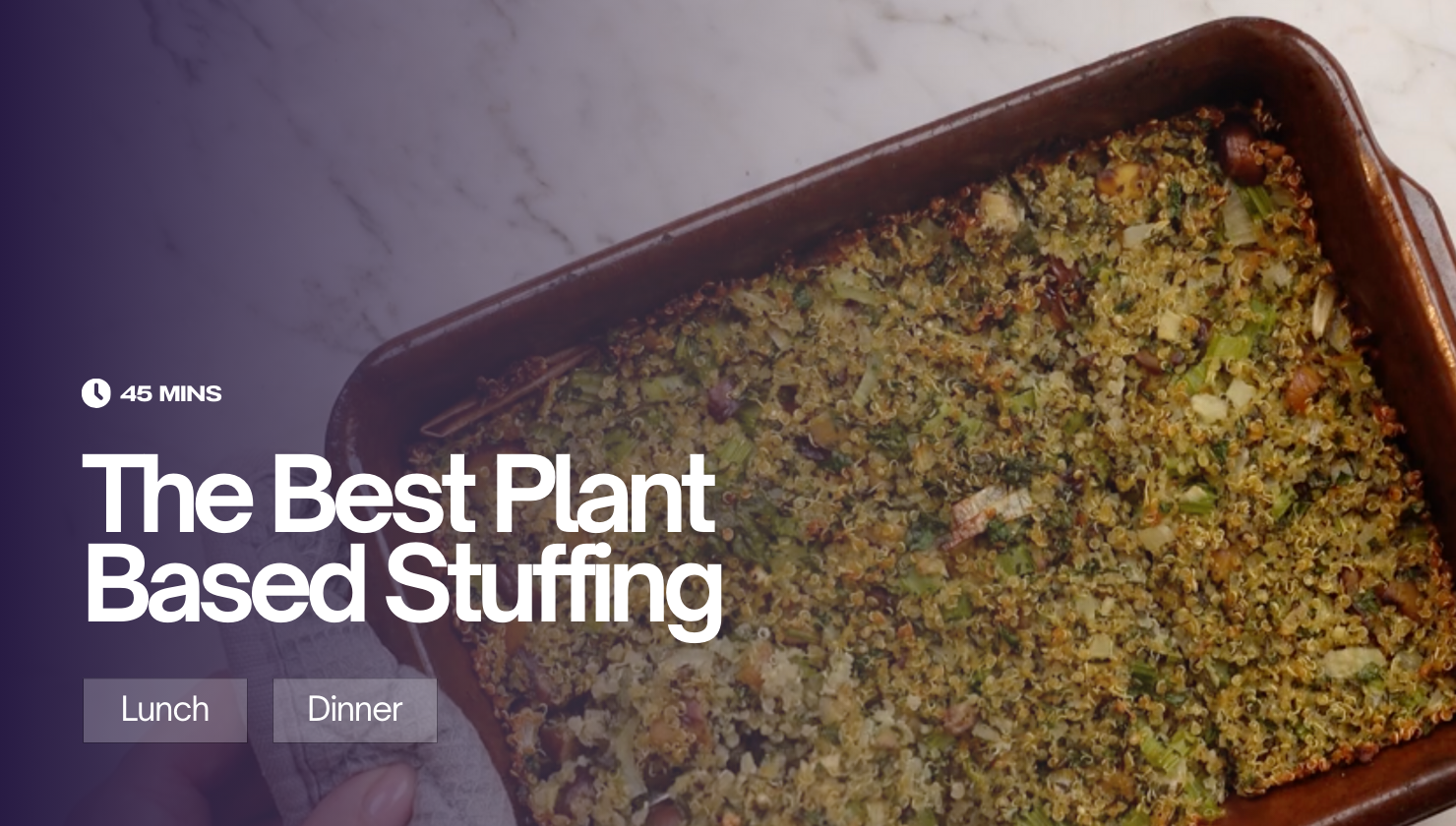 The Best Plant Based Stuffing