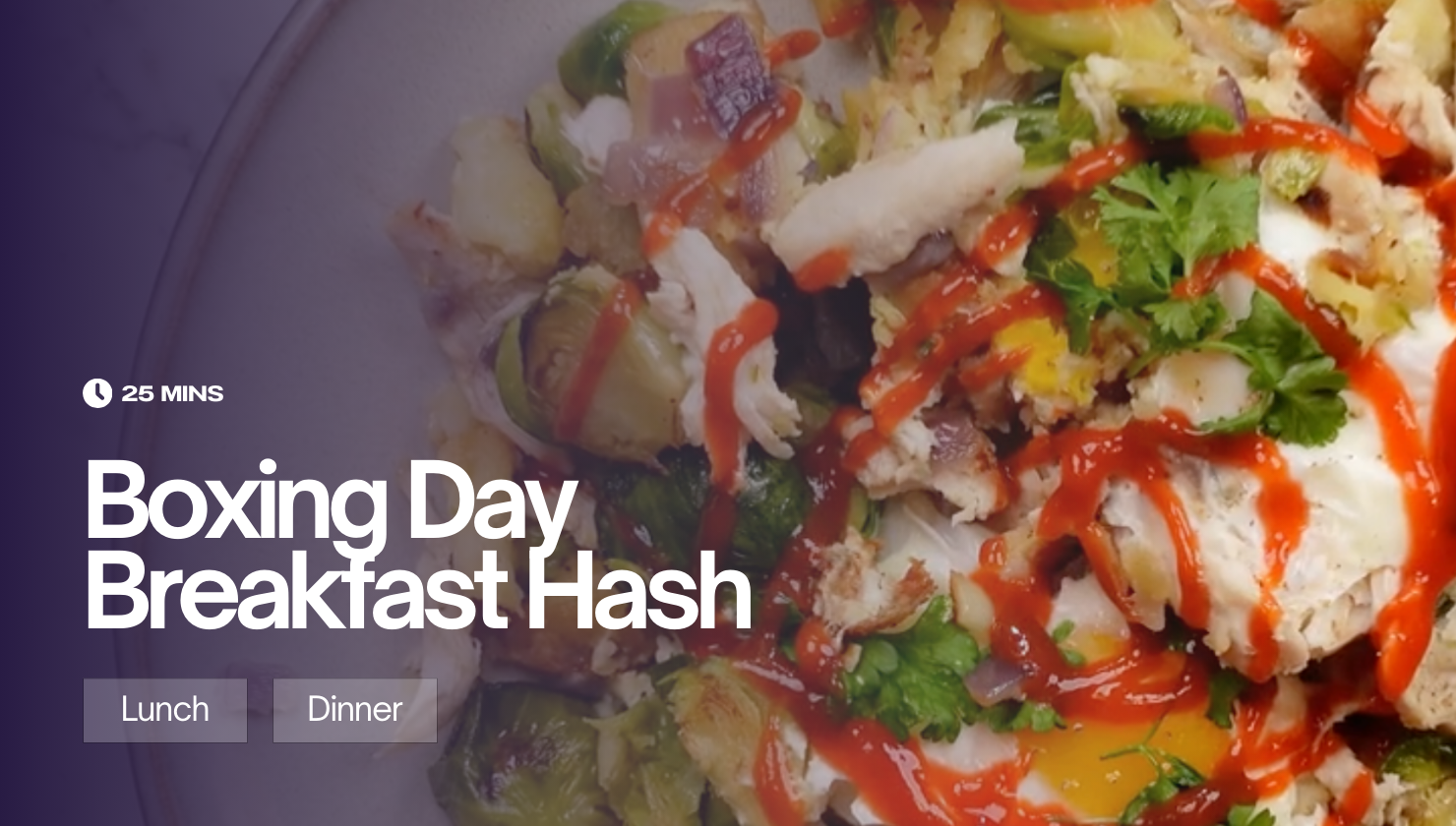 Boxing Day Breakfast Hash