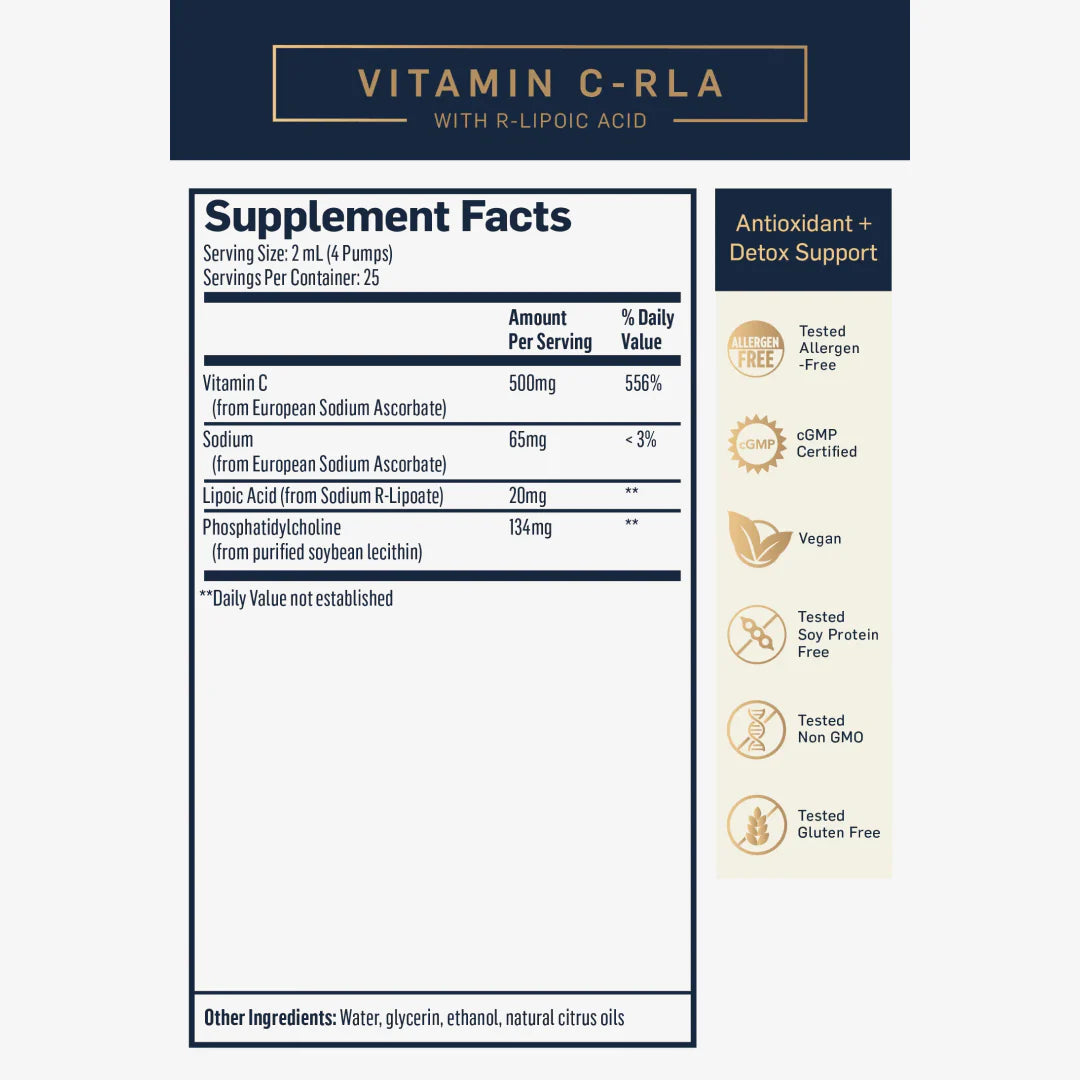 Vitamin C with R-Lipoic Acid